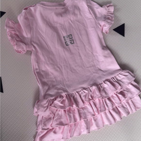 Givenchy Kids Pink Ruffle Shirt - Picture 2 of 4